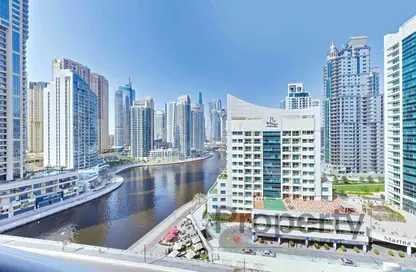 شقة - غرفة نوم - 2 حمامات للبيع في شقق أورا هاربور السكنية والفندقية - دبي مارينا - دبي