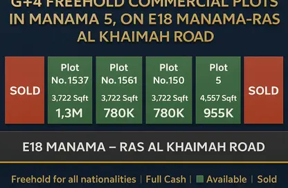 Land - Studio for sale in Manama - Ajman