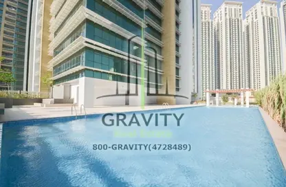 Pool image for: Apartment - 2 Bedrooms - 3 Bathrooms for rent in Tala Tower - Marina Square - Al Reem Island - Abu Dhabi, Image 1