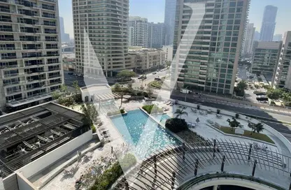 Apartment - 1 Bedroom - 2 Bathrooms for sale in Silverene Tower B - Silverene - Dubai Marina - Dubai