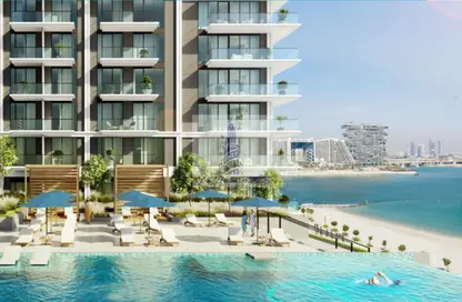 Apartment - 1 Bedroom - 1 Bathroom for sale in Seapoint - EMAAR Beachfront - Dubai Harbour - Dubai