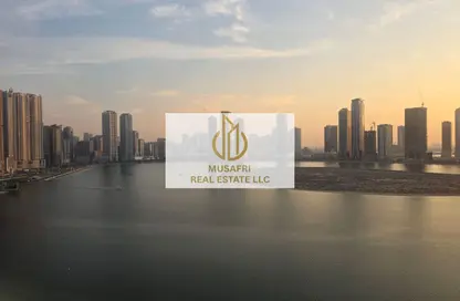 شقة - 2 غرف نوم - 4 حمامات للايجار في برج الحفيت - الخان - الشارقة