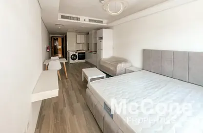 Apartment - Studio - 1 Bathroom for rent in Laya Mansion - Jumeirah Village Circle - Dubai