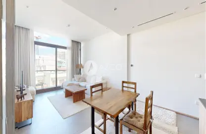 Living / Dining Room image for: Apartment - 1 Bedroom - 2 Bathrooms for rent in Signature Livings - Jumeirah Village Circle - Dubai, Image 1 Living / Dining Room image for: Apartment - 1 Bedroom - 2 Bathrooms for rent in Signature Livings - Jumeirah Village Circle - Dubai, Image 1