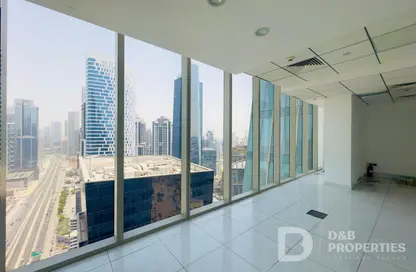Office Space - Studio - 1 Bathroom for rent in The Prism - Business Bay - Dubai