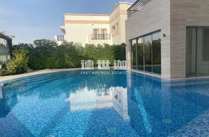 صورة لـ حوض سباحة فيلا - 5 غرف نوم - 7 حمامات للايجار في E - قطاع - تلال الإمارات - دبي ، صورة رقم 1