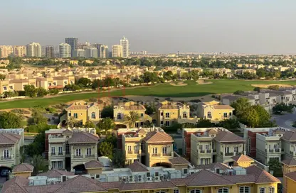 شقة - غرفة نوم - 1 حمام للايجار في برج التنس - مدينة دبي الرياضية - دبي
