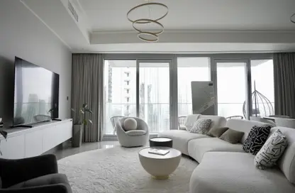 Living Room image for: Apartment - 4 Bedrooms - 5 Bathrooms for sale in Opera Grand - Burj Khalifa Area - Downtown Dubai - Dubai, Image 1