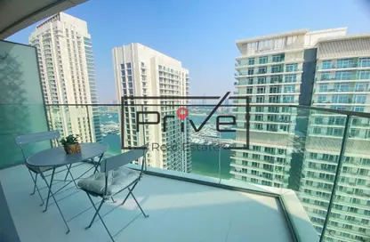 Apartment - 1 Bedroom - 1 Bathroom for sale in Beach Vista - EMAAR Beachfront - Dubai Harbour - Dubai