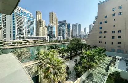 شقة - غرفة نوم - 2 حمامات للايجار في برج بانوراما - دبي مارينا - دبي