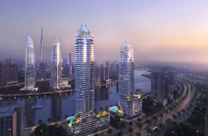Apartment - 3 Bedrooms - 4 Bathrooms for sale in Canal Crown 2 - Canal Crown - Business Bay - Dubai