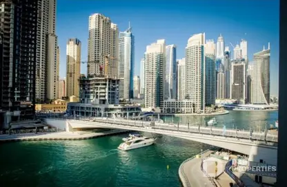 Apartment - 1 Bedroom - 2 Bathrooms for rent in The Atlantic - Dubai Marina - Dubai