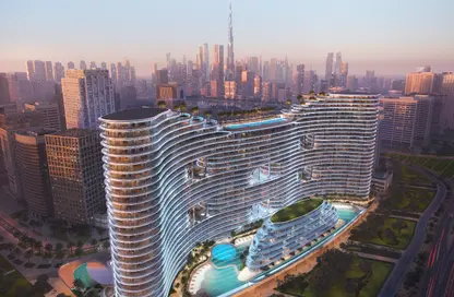 Apartment - 1 Bedroom - 1 Bathroom for sale in Binghatti Aquarise - Business Bay - Dubai