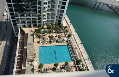 Apartment - Studio - 1 Bathroom for sale in Damac Maison Prive A - Damac Maison Prive - Business Bay - Dubai