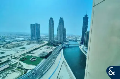 شقة - 2 غرف نوم - 3 حمامات للايجار في برج تشرشل السكني - أبراج تشرشل - الخليج التجاري - دبي