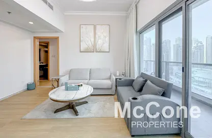 Apartment - 1 Bedroom - 1 Bathroom for rent in Zumurud Tower - Dubai Marina - Dubai
