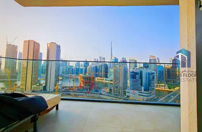 Apartment - 1 Bedroom - 2 Bathrooms for rent in The Paragon by IGO - Business Bay - Dubai