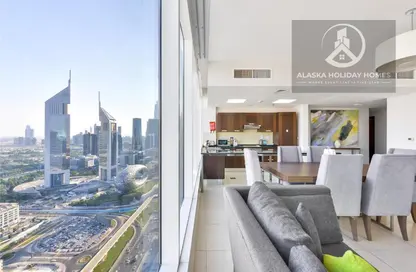 Apartment - 3 Bedrooms - 3 Bathrooms for rent in Nassima Tower - Sheikh Zayed Road - Dubai
