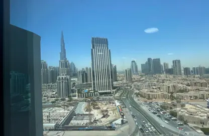Business Centre - Studio - 4 Bathrooms for rent in The Prime Tower - Business Bay - Dubai
