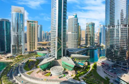 Apartment - 1 Bedroom - 2 Bathrooms for rent in Bonnington Tower - JLT Cluster J - Jumeirah Lake Towers - Dubai