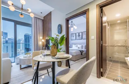 شقة - غرفة نوم - 1 حمام للايجار في مساكن ريفا - الخليج التجاري - دبي