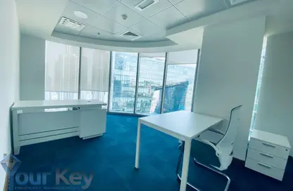 Business Centre - Studio - 1 Bathroom for rent in The Binary Tower - Business Bay - Dubai