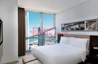 Hotel  and  Hotel Apartment - 2 Bedrooms - 2 Bathrooms for rent in Al Ettihad Towers - Al Bateen - Abu Dhabi