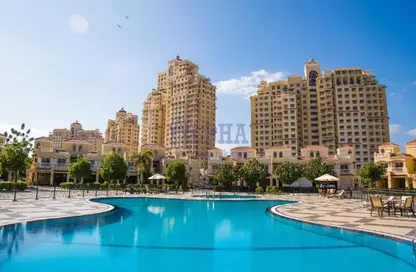 Pool image for: Apartment - 1 Bedroom - 1 Bathroom for rent in Royal breeze 2 - Royal Breeze - Al Hamra Village - Ras Al Khaimah, Image 1