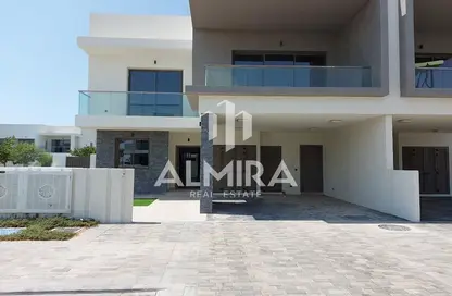 Outdoor House image for: Villa - 3 Bedrooms - 4 Bathrooms for sale in The Cedars - Yas Acres - Yas Island - Abu Dhabi, Image 1