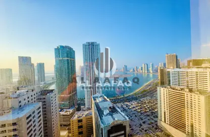 Apartment - 3 Bedrooms - 4 Bathrooms for rent in Al Mamzar Plaza - Al Taawun Street - Al Taawun - Sharjah