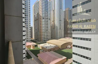 Apartment - 2 Bedrooms - 3 Bathrooms for rent in Ajman One Towers - Al Sawan - Ajman