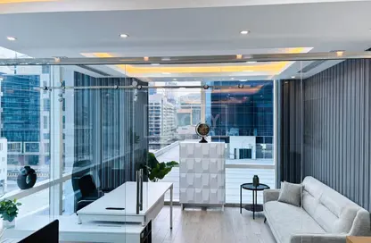 مكتب - استوديو للايجار في برج تماني - الخليج التجاري - دبي