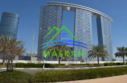 Apartment - 1 Bedroom - 2 Bathrooms for rent in The Gate Tower 1 - Shams Abu Dhabi - Al Reem Island - Abu Dhabi