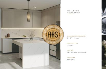 Apartment - 1 Bedroom - 2 Bathrooms for sale in Arista One - Jumeirah Garden City - Al Satwa - Dubai