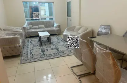 Apartment - 1 Bedroom - 2 Bathrooms for rent in Orient Tower 1 - Orient Towers - Al Bustan - Ajman Apartment - 1 Bedroom - 2 Bathrooms for rent in Orient Tower 1 - Orient Towers - Al Bustan - Ajman