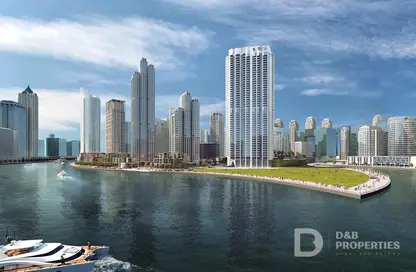 شقة - غرفة نوم - 1 حمام للبيع في بنينسولا ثري - بنينسولا - الخليج التجاري - دبي