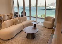 Living / Dining Room image for: Apartment - 1 bedroom - 1 bathroom for rent in Diamond - Tiara Residences - Palm Jumeirah - Dubai, Image 1