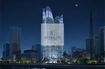 Apartment - Studio - 1 Bathroom for sale in Binghatti Skyhall - Business Bay - Dubai