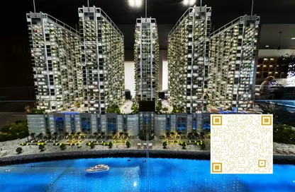 Apartment - 1 Bedroom - 2 Bathrooms for sale in Ajman Creek Towers - Al Rashidiya 1 - Al Rashidiya - Ajman