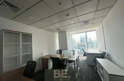 Office Space - Studio - 1 Bathroom for rent in The Binary Tower - Business Bay - Dubai