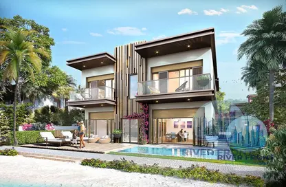 Villa - 6 Bedrooms - 7 Bathrooms for sale in Nice - Damac Lagoons - Dubai