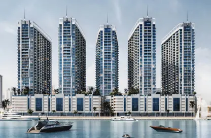Apartment - 1 Bedroom - 2 Bathrooms for sale in Ajman Creek Towers - Al Rashidiya 1 - Al Rashidiya - Ajman