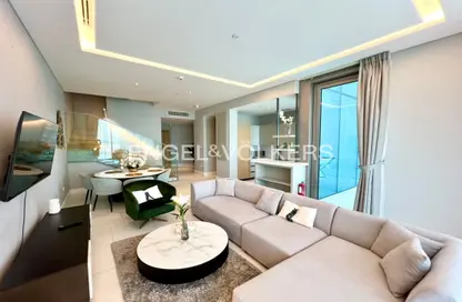 Duplex - 2 Bedrooms - 4 Bathrooms for rent in SLS Dubai Hotel  and  Residences - Business Bay - Dubai