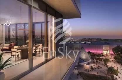 Balcony image for: Apartment - 2 Bedrooms - 4 Bathrooms for sale in Manarat Living - Saadiyat Cultural District - Saadiyat Island - Abu Dhabi, Image 1