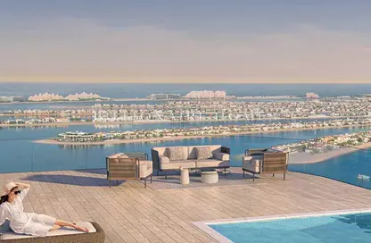Apartment - 2 Bedrooms - 2 Bathrooms for sale in Seapoint - EMAAR Beachfront - Dubai Harbour - Dubai