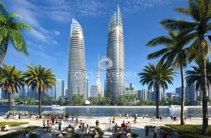 شقة - غرفة نوم - 2 حمامات للبيع في كنال هايتس 2 - الخليج التجاري - دبي