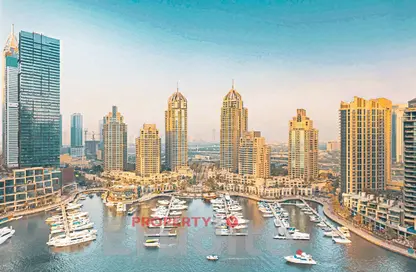 Apartment - 2 Bedrooms - 3 Bathrooms for sale in Marina Terrace - Dubai Marina - Dubai