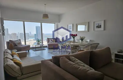 Apartment - 1 Bedroom - 2 Bathrooms for sale in The Gate Tower 3 - Shams Abu Dhabi - Al Reem Island - Abu Dhabi