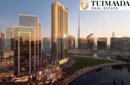 Apartment - 1 Bedroom - 1 Bathroom for sale in Peninsula Three - Peninsula - Business Bay - Dubai