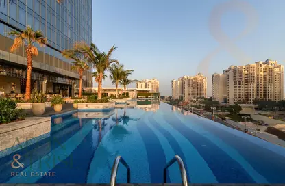 Apartment - 1 Bedroom - 1 Bathroom for rent in The Palm Tower - Palm Jumeirah - Dubai